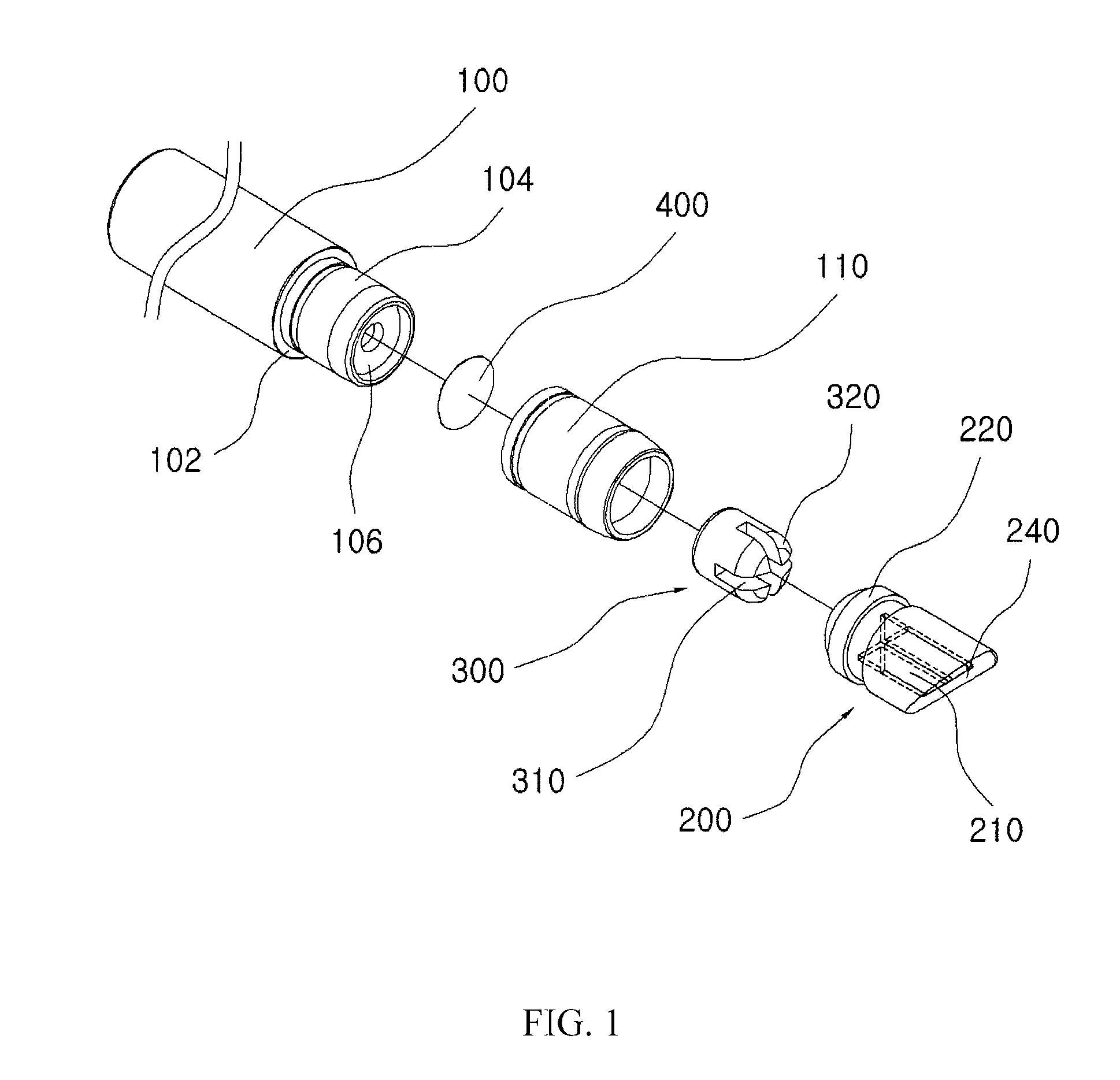 Touch screen operating pen