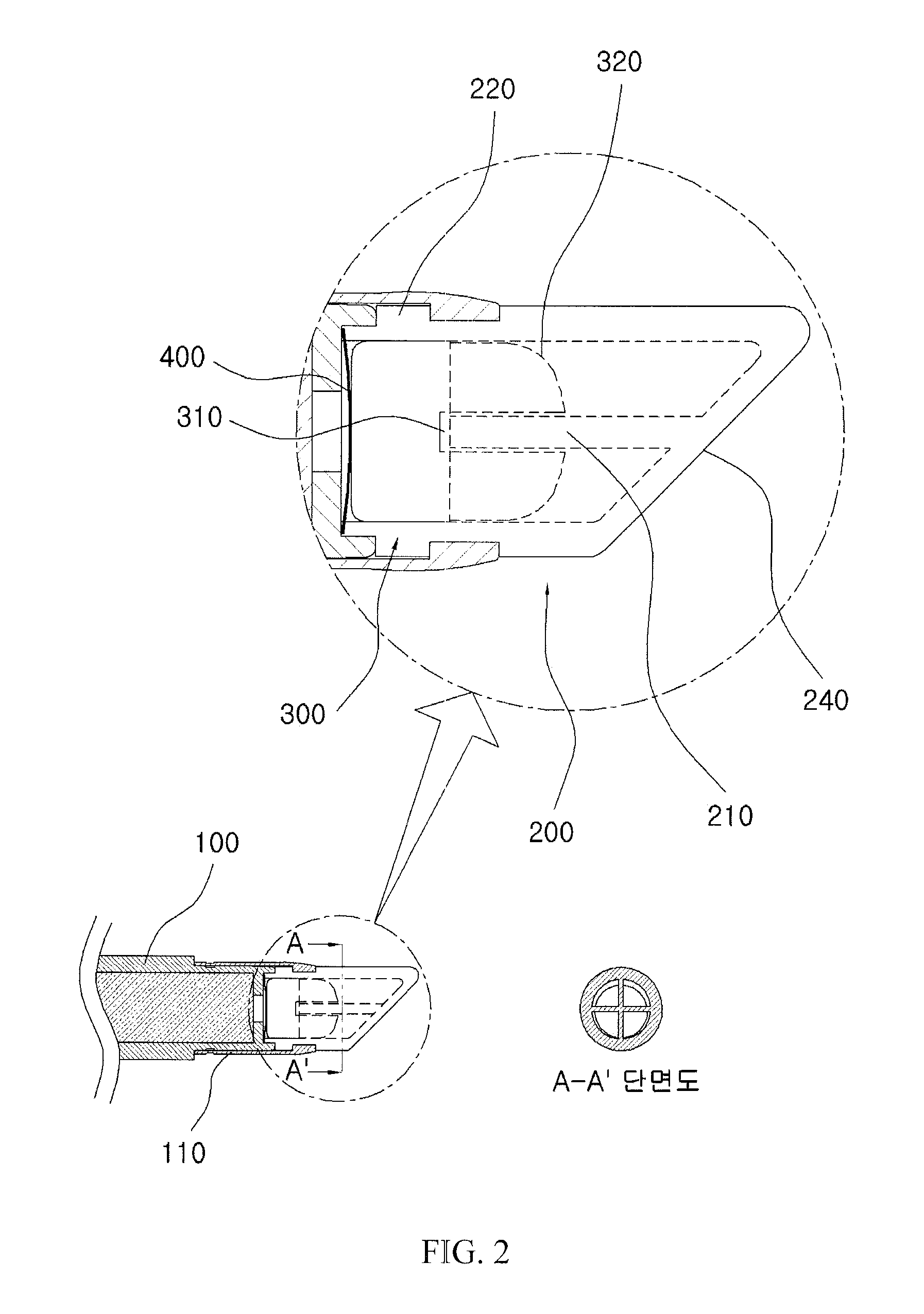 Touch screen operating pen