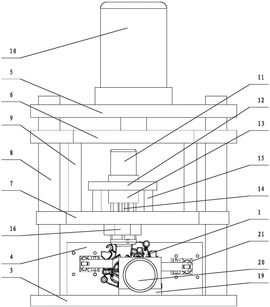 Installation tool for filtering net of oil pump