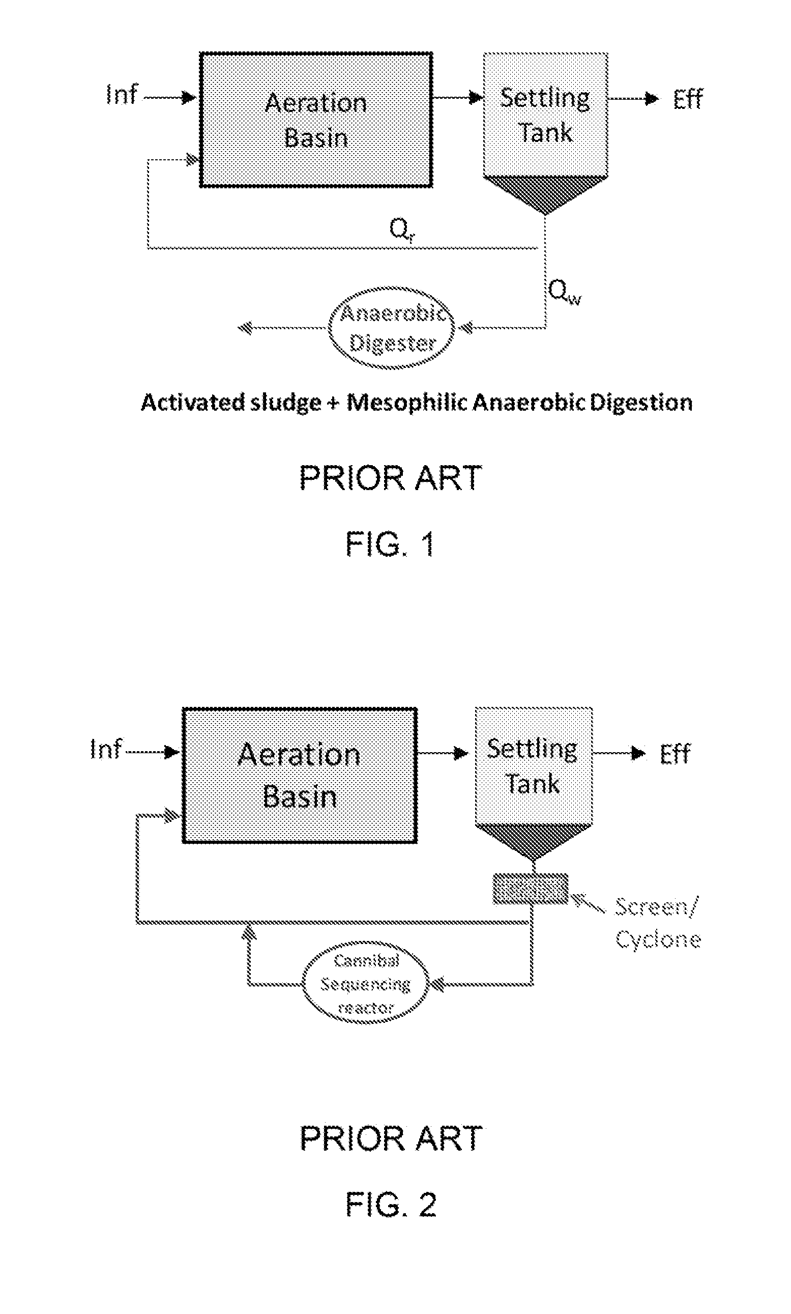 Method to reduce sludge generation in wastewater treatment systems