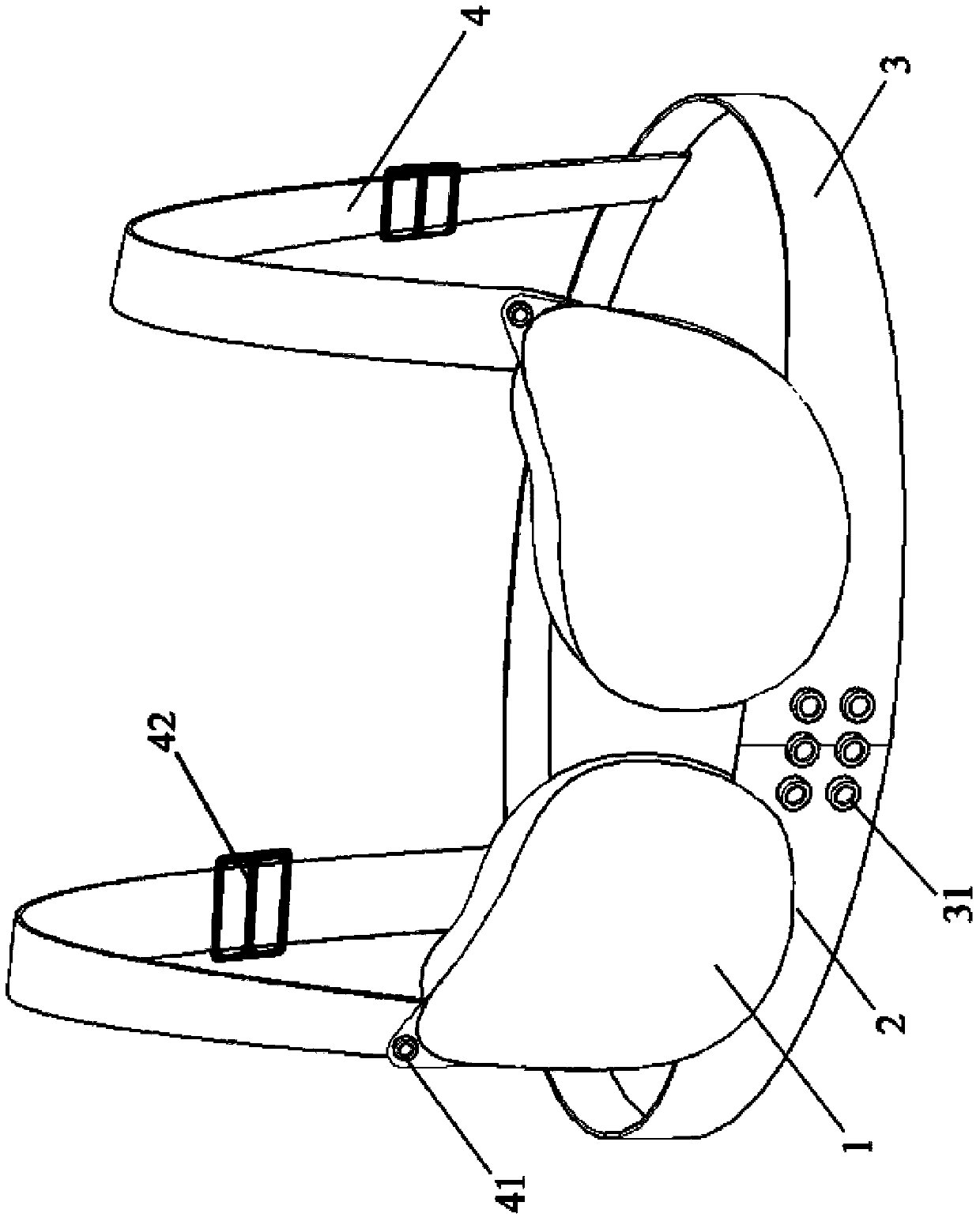 A kind of multi-functional bra for mammary gland postoperative treatment