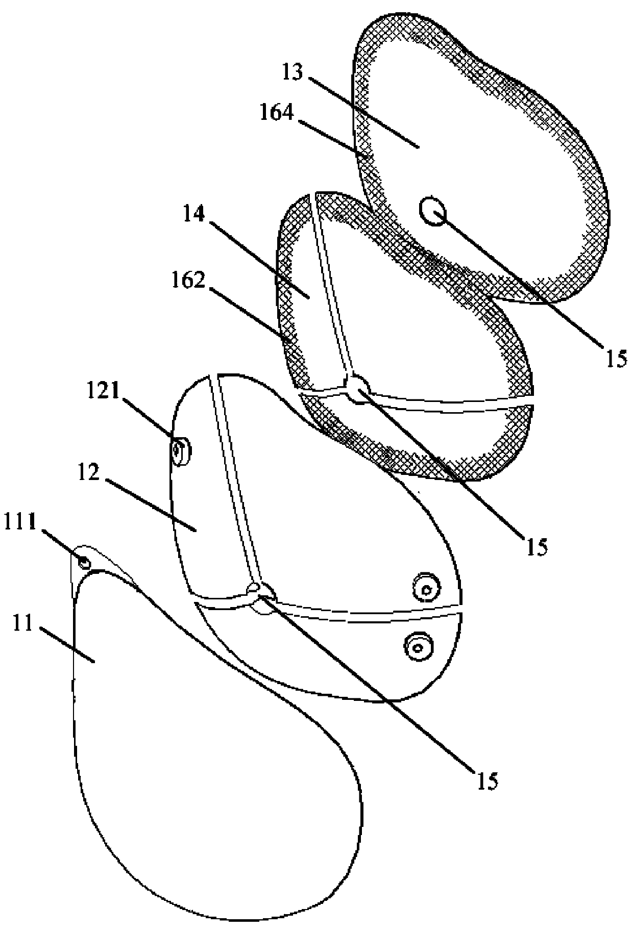 A kind of multi-functional bra for mammary gland postoperative treatment