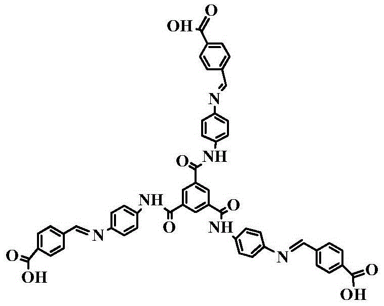 Ligand used for metal-organic frameworks, and synthetic method thereof