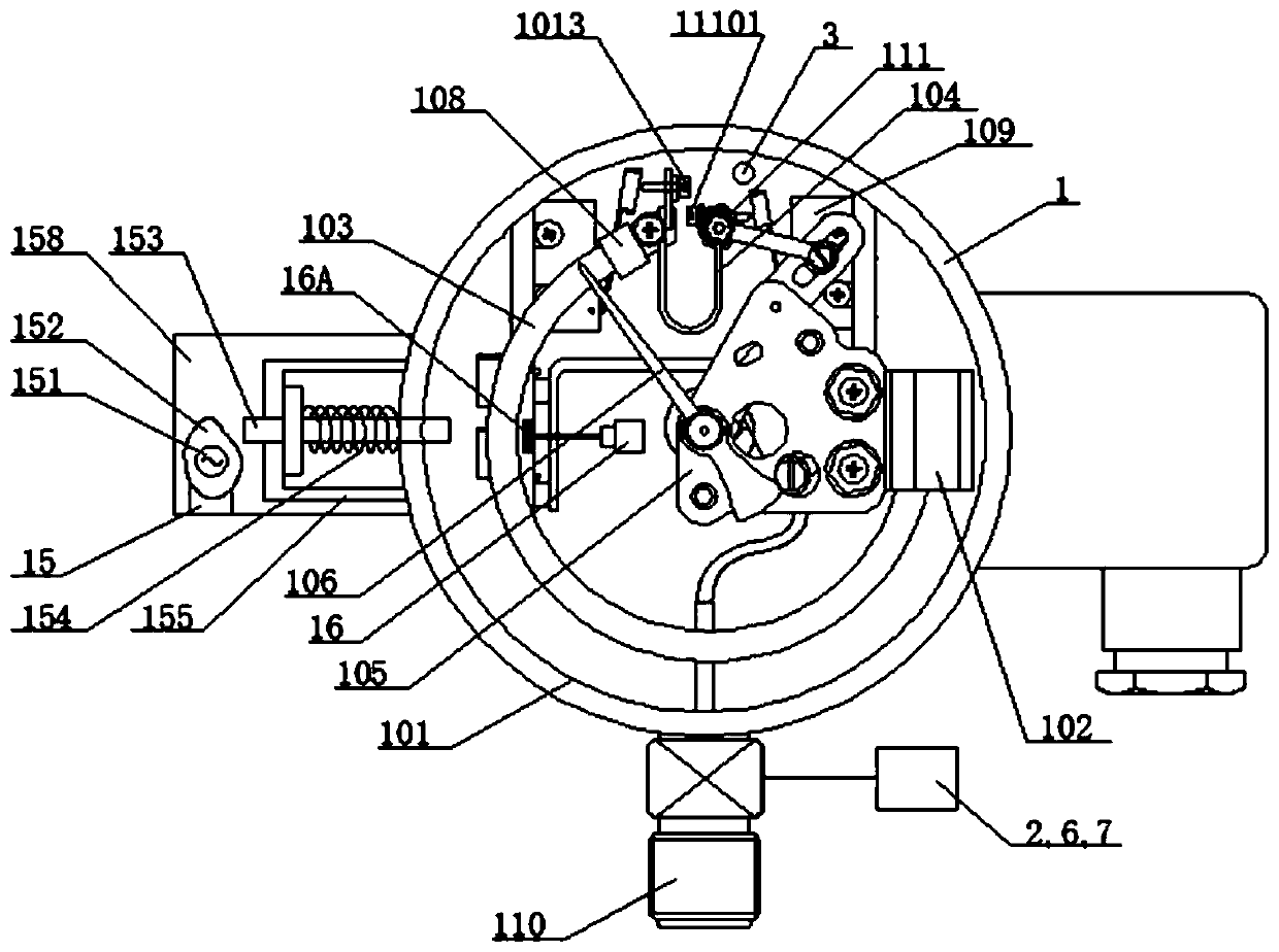 Gas density relay with online self-checking function and checking method thereof