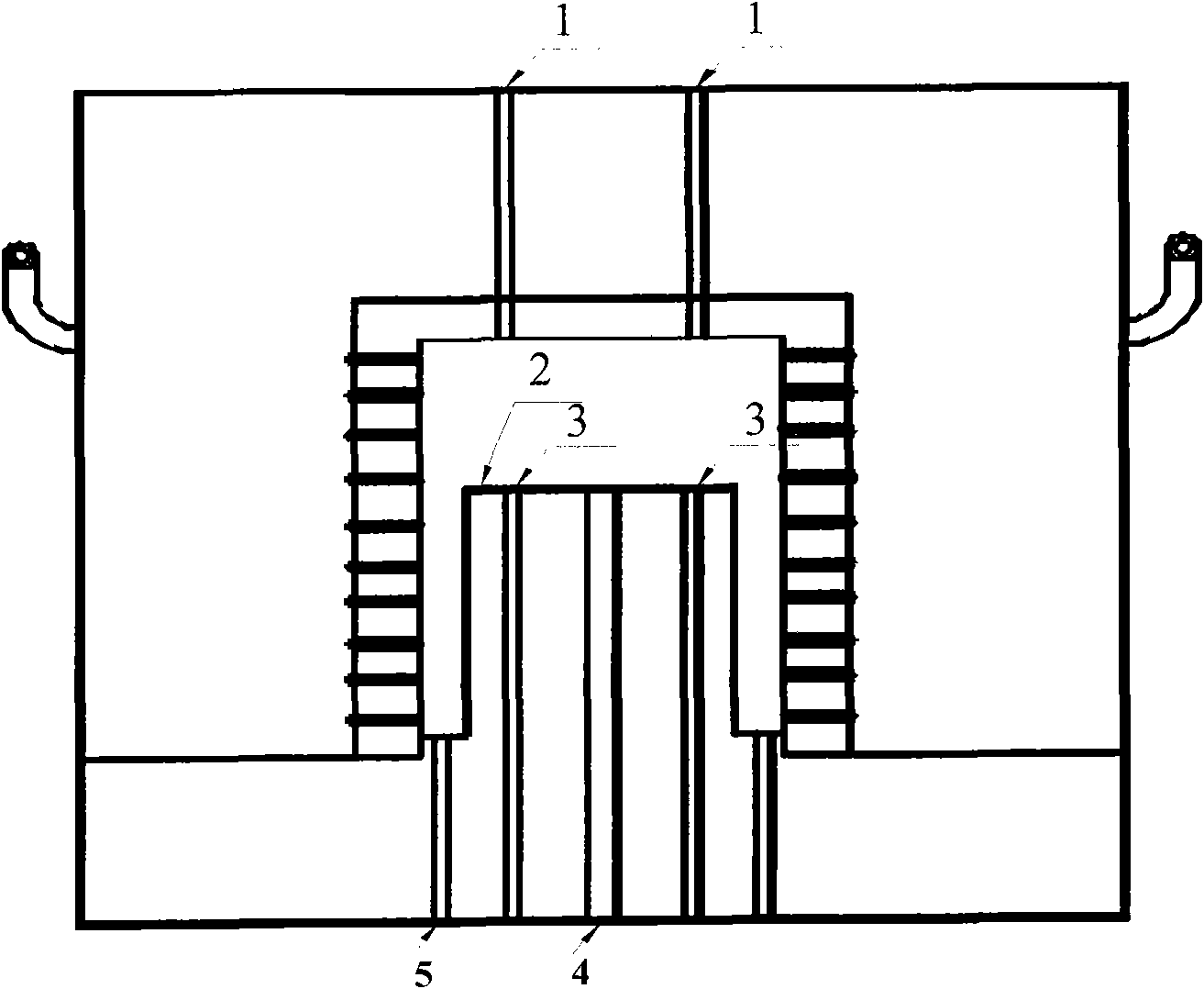 Method and device for measuring continuous cooling phase transformation points of aluminum alloy