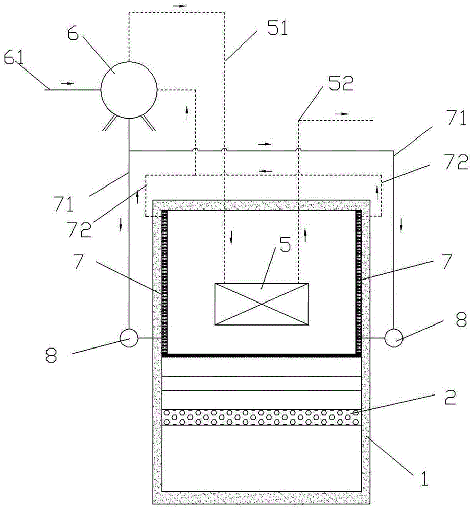 Biomass combustion power generation boiler