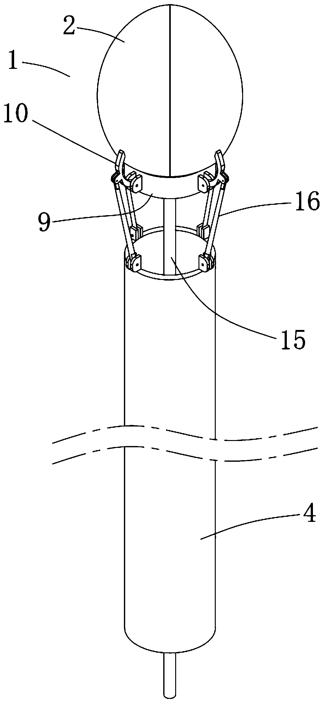 Excision device for excision of internal tissue