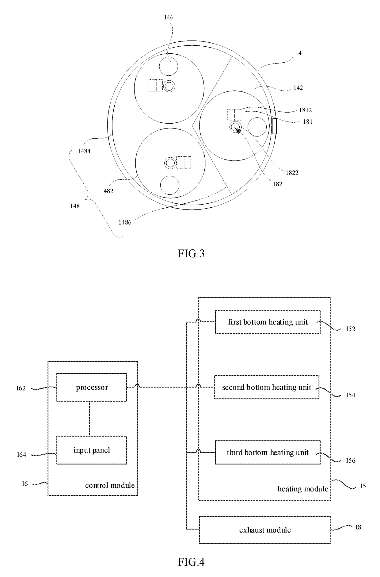 Cooking device with image detection sensor