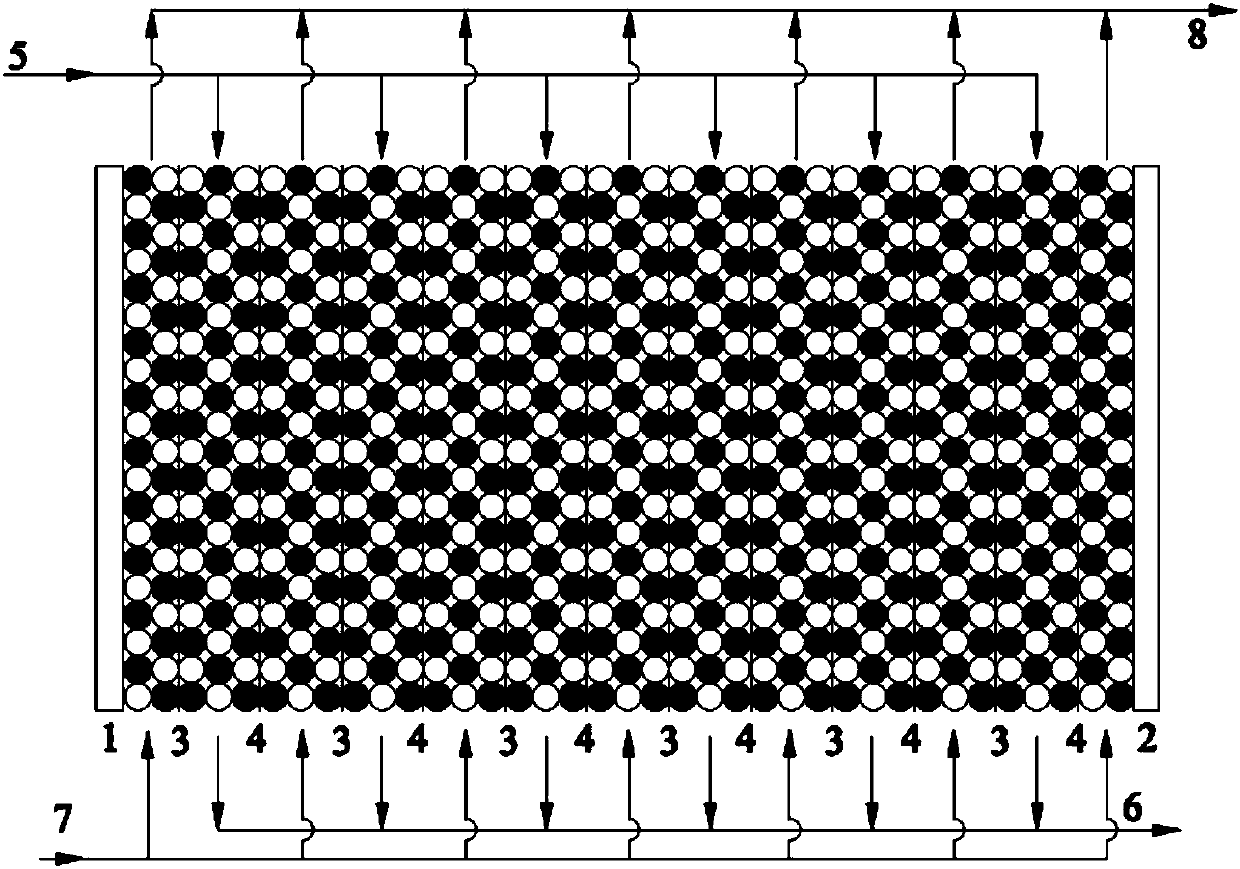 Electrodeionization method and electrodeionization device with enhanced scale prevention effect