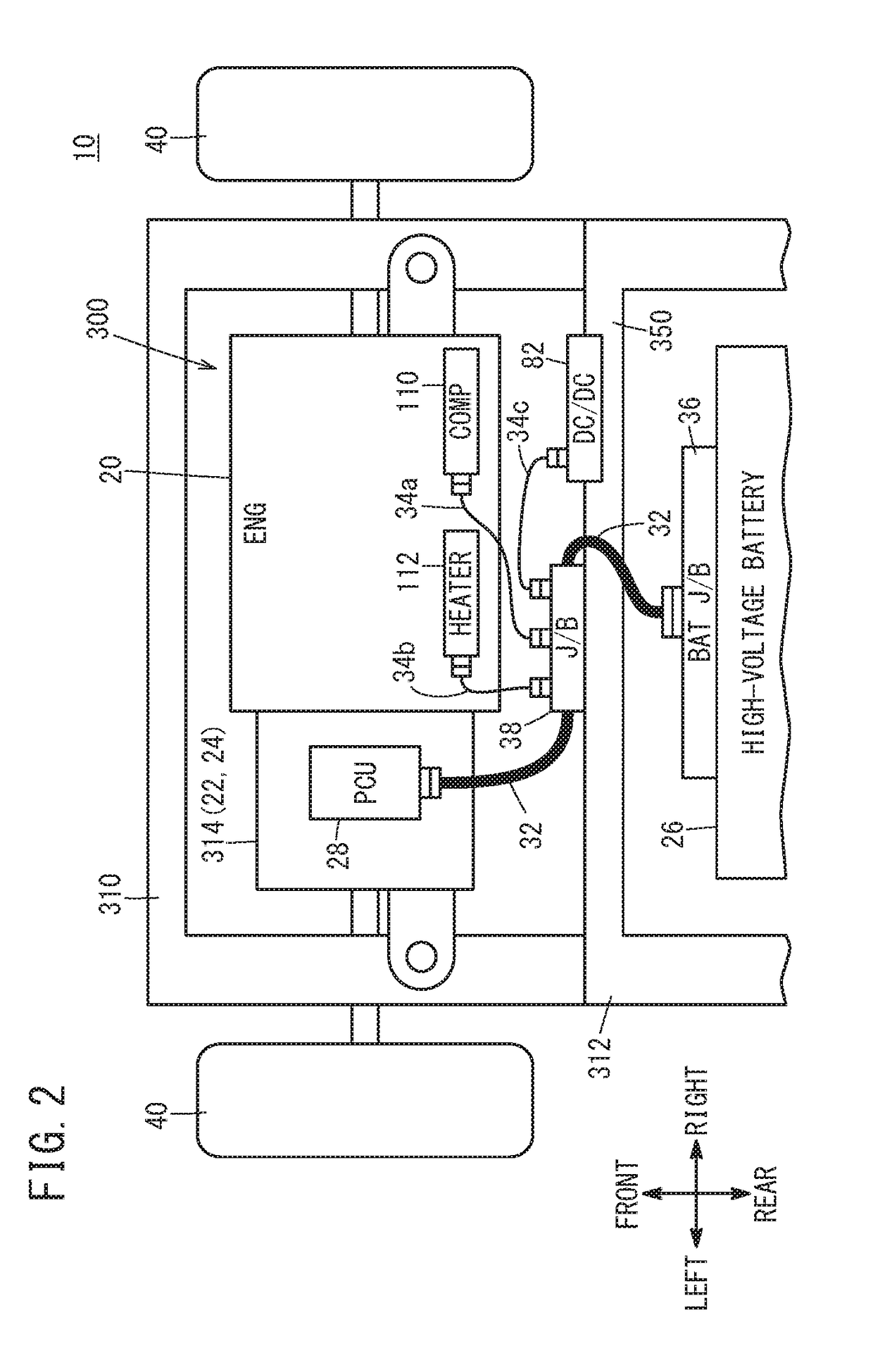 Power distribution branch unit and vehicle