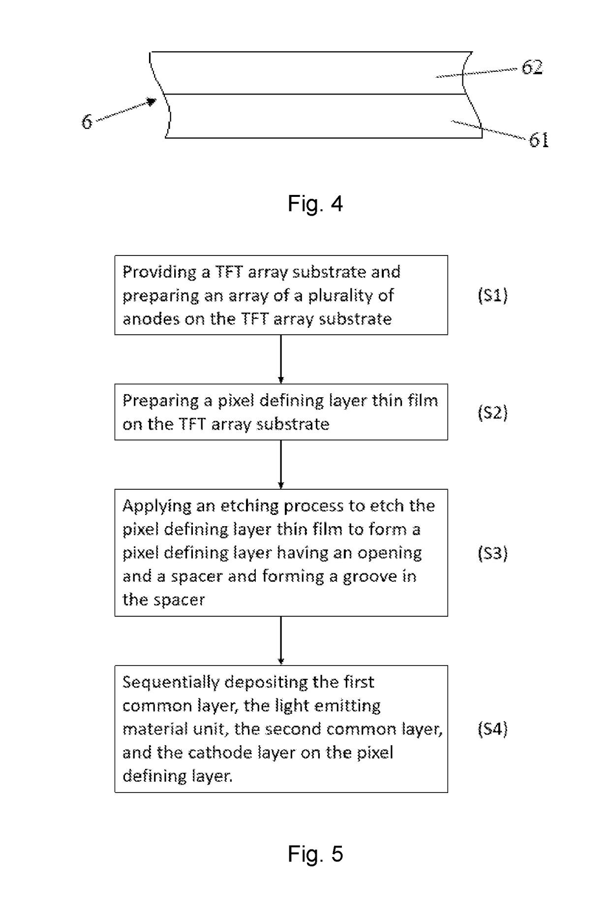 OLED display panel and manufacturing method and display device thereof