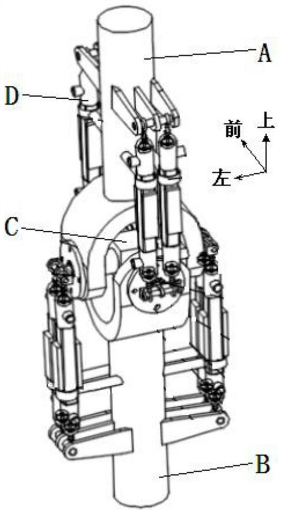 Knee joint driven by flexible driver