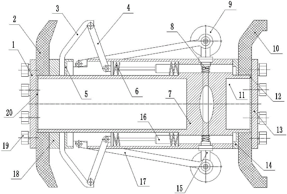 Deep sea submarine pipeline intelligent detector and detection method