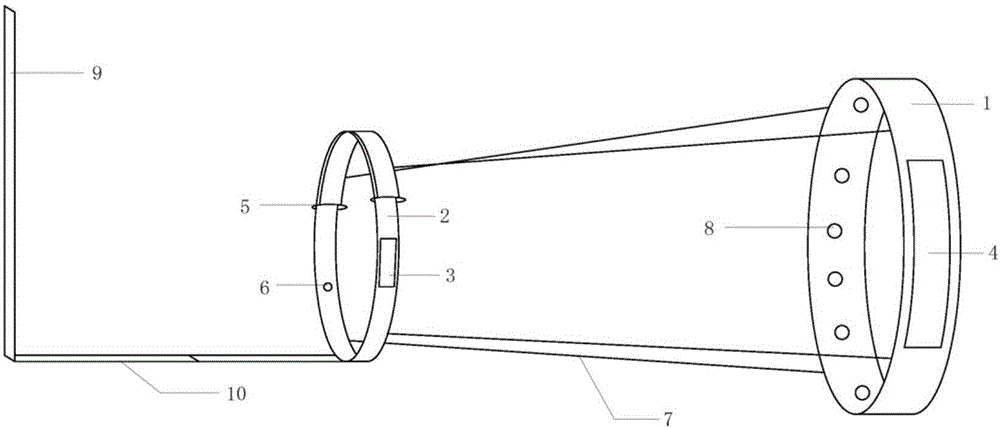 Infrared arm circumference measurement instrument