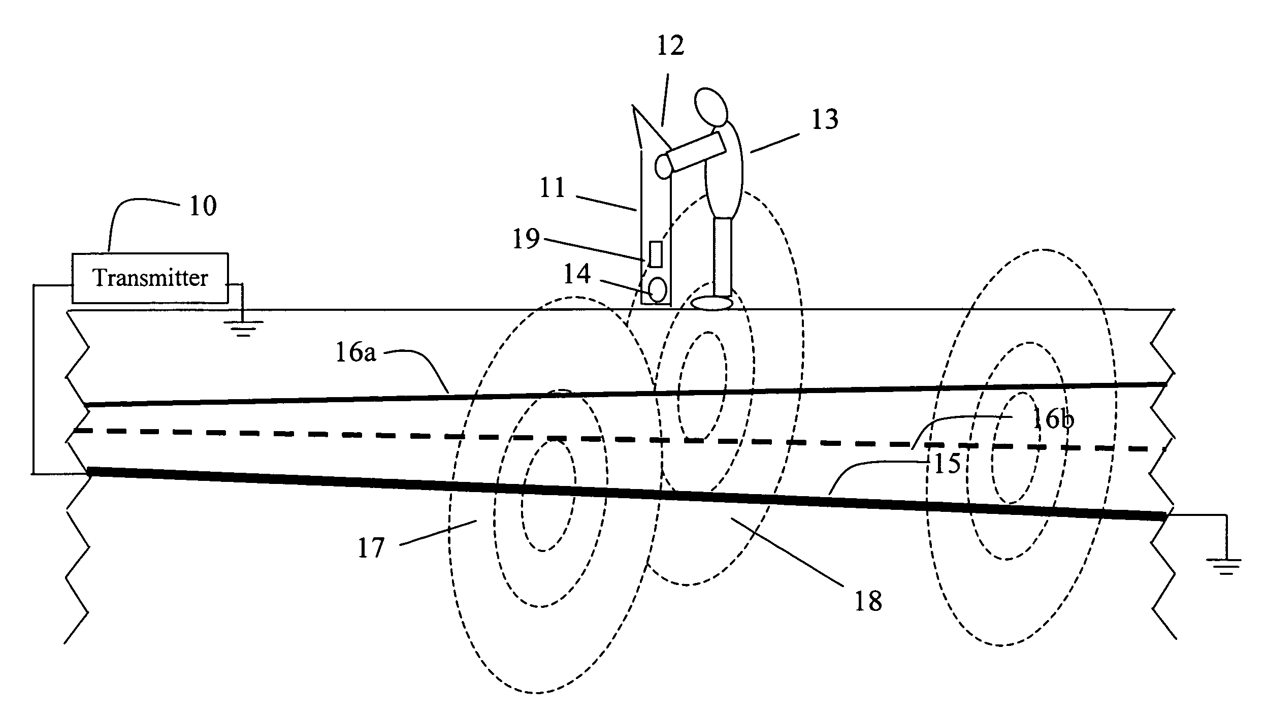 Precise location of buried metallic pipes and cables in the presence of signal distortion