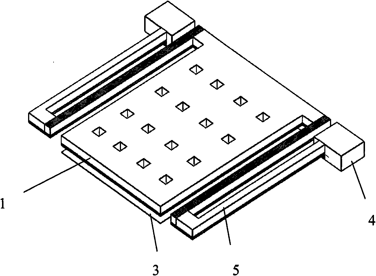 Capacitive MEMS non-refrigerated infrared detector and preparation method thereof