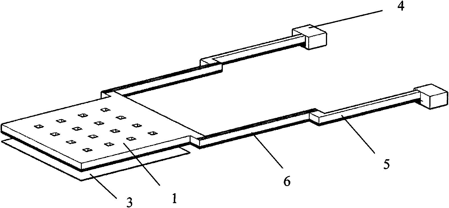 Capacitive MEMS non-refrigerated infrared detector and preparation method thereof