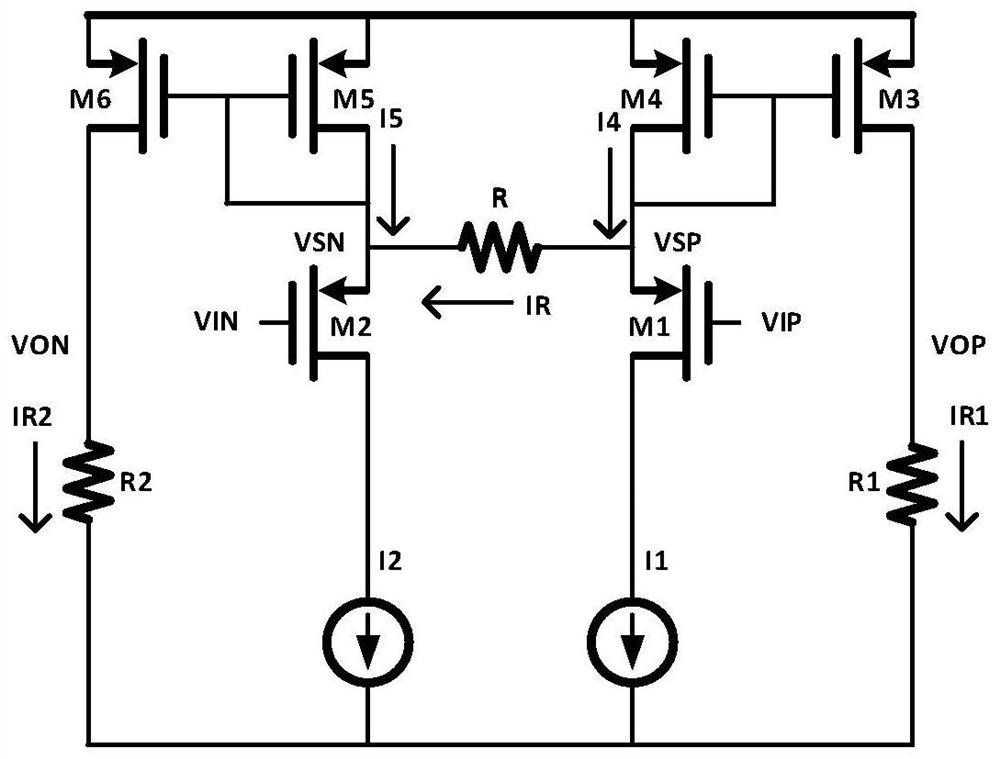 Differential amplifier, calibration circuit and calibration method applied to two-stage analog-to-digital converter