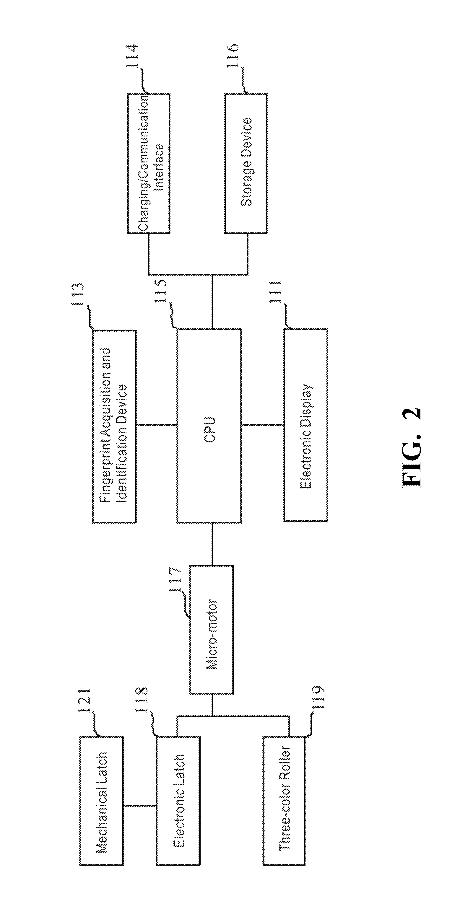 Personal mini-intelligent terminal with combined verification electronic lock