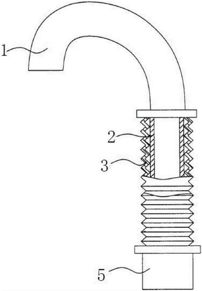 Automatic cloth delivering and collecting device