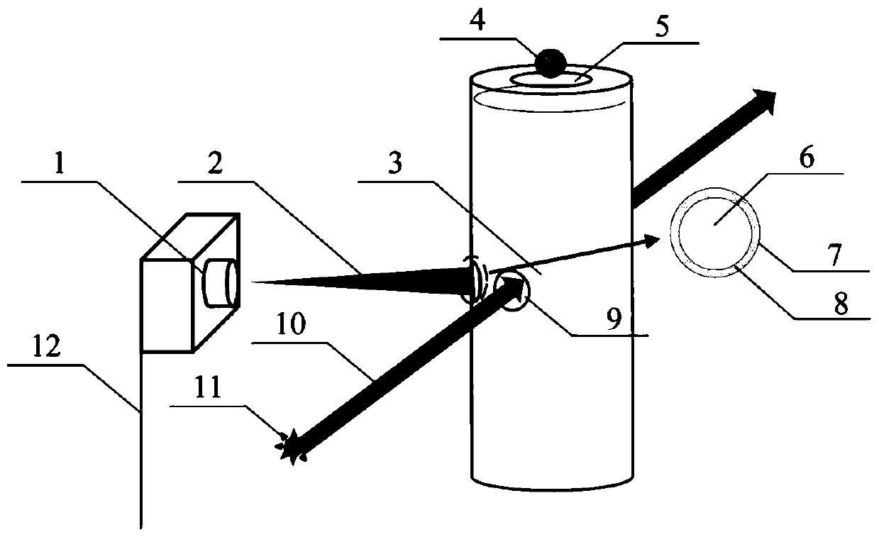 Trigger device for monitoring dropping process of tiny droplets