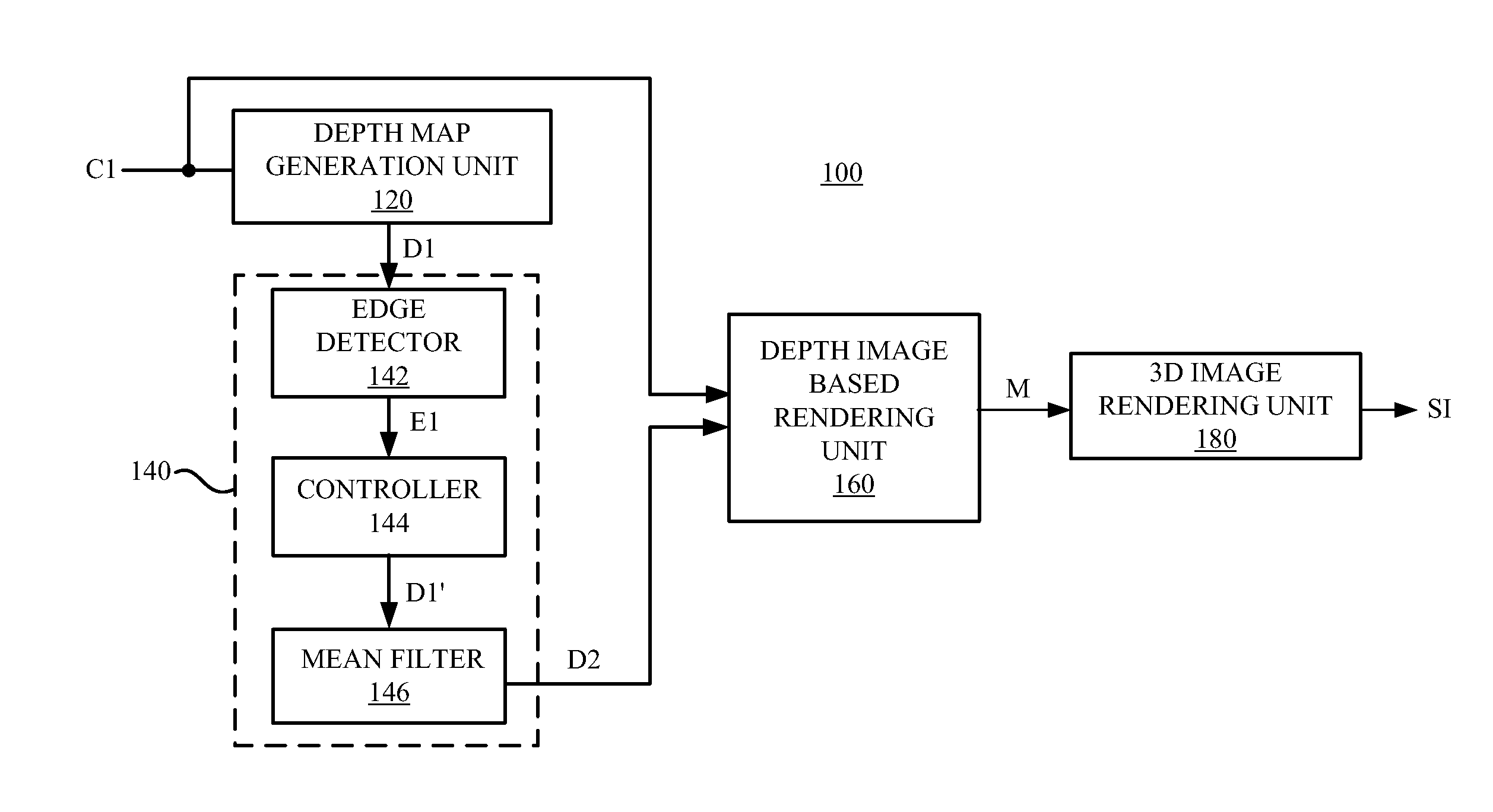 Three-dimensional image display system and display method