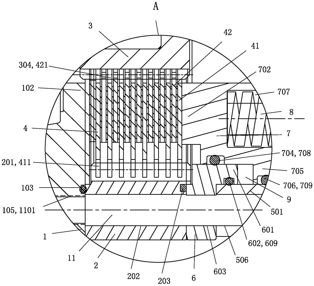 Normally Closed Brake for Hydraulic Wet Drive Axle