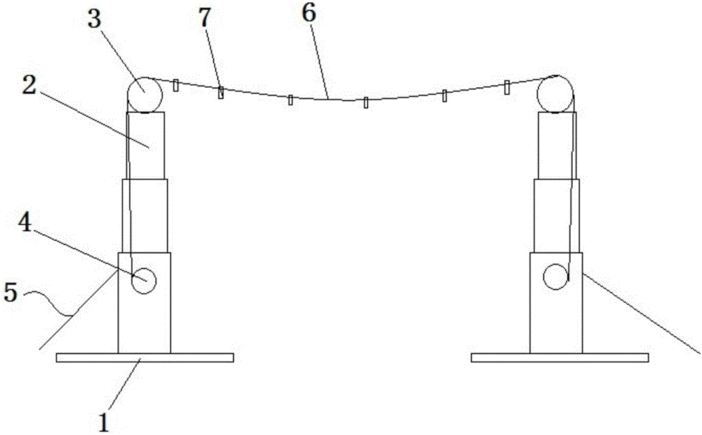 Cross-domain device for grid construction