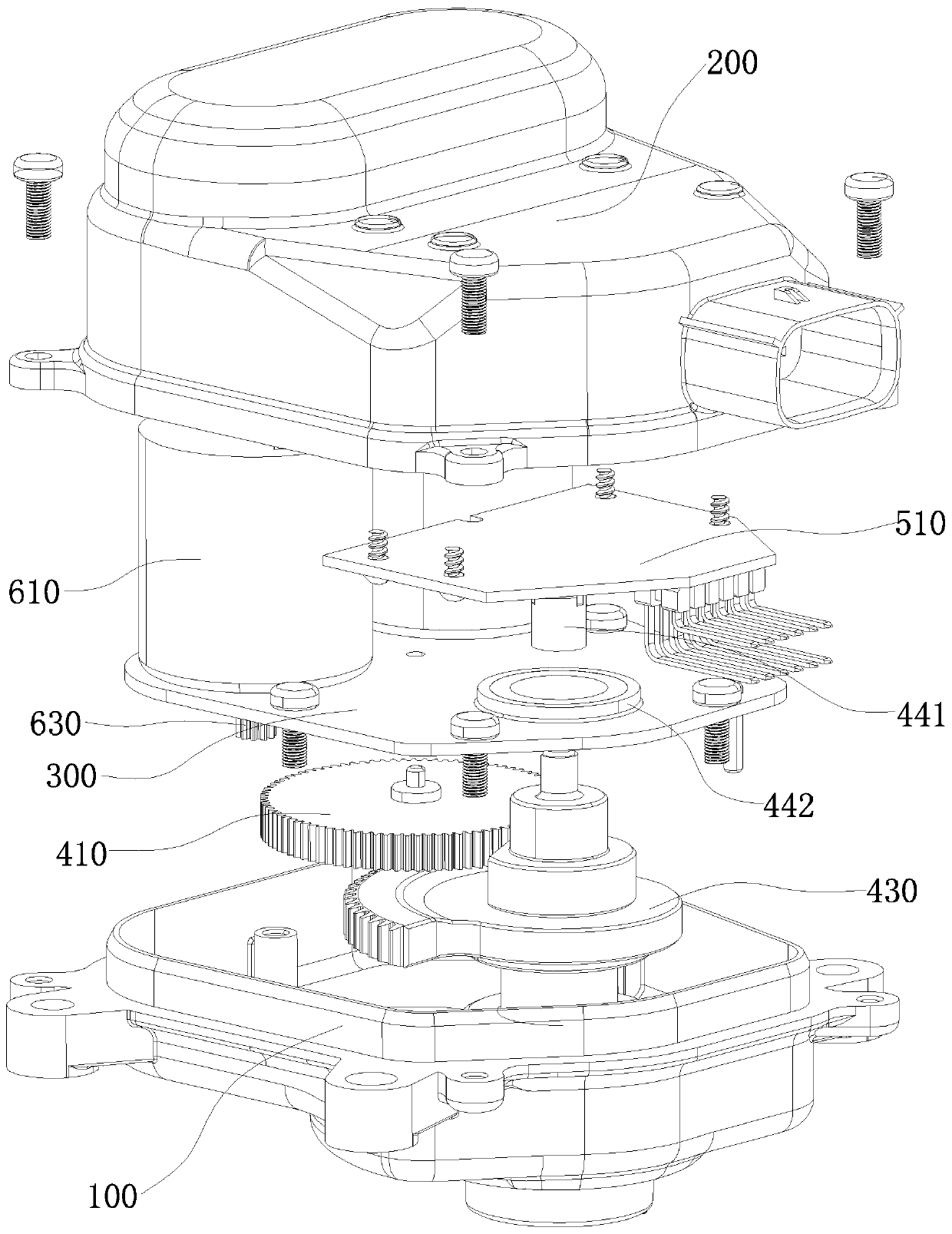 Gear shifting actuator