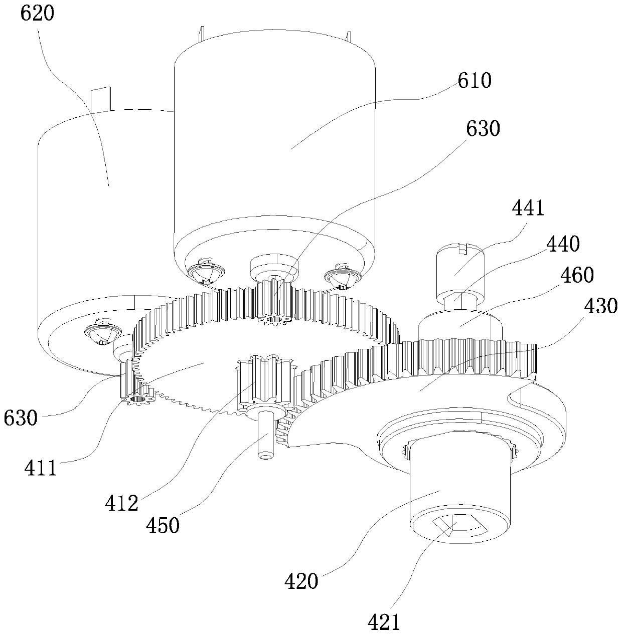 Gear shifting actuator