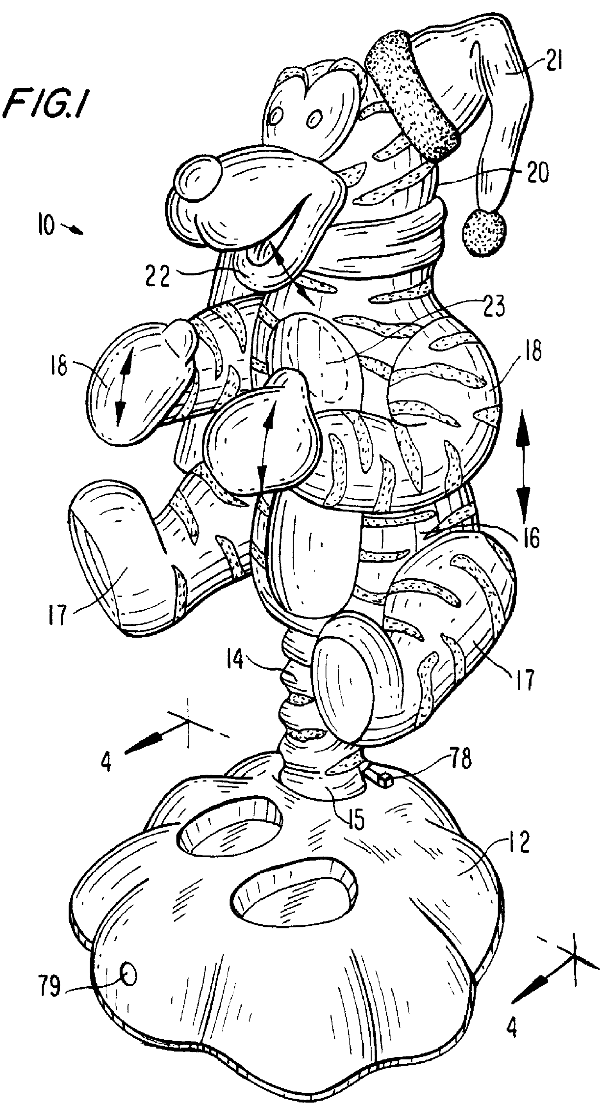 Animated mechanized figure