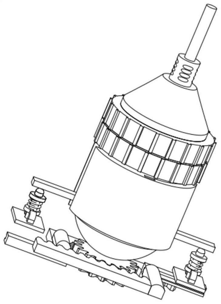 Anti-electric shock and anti-falling socket