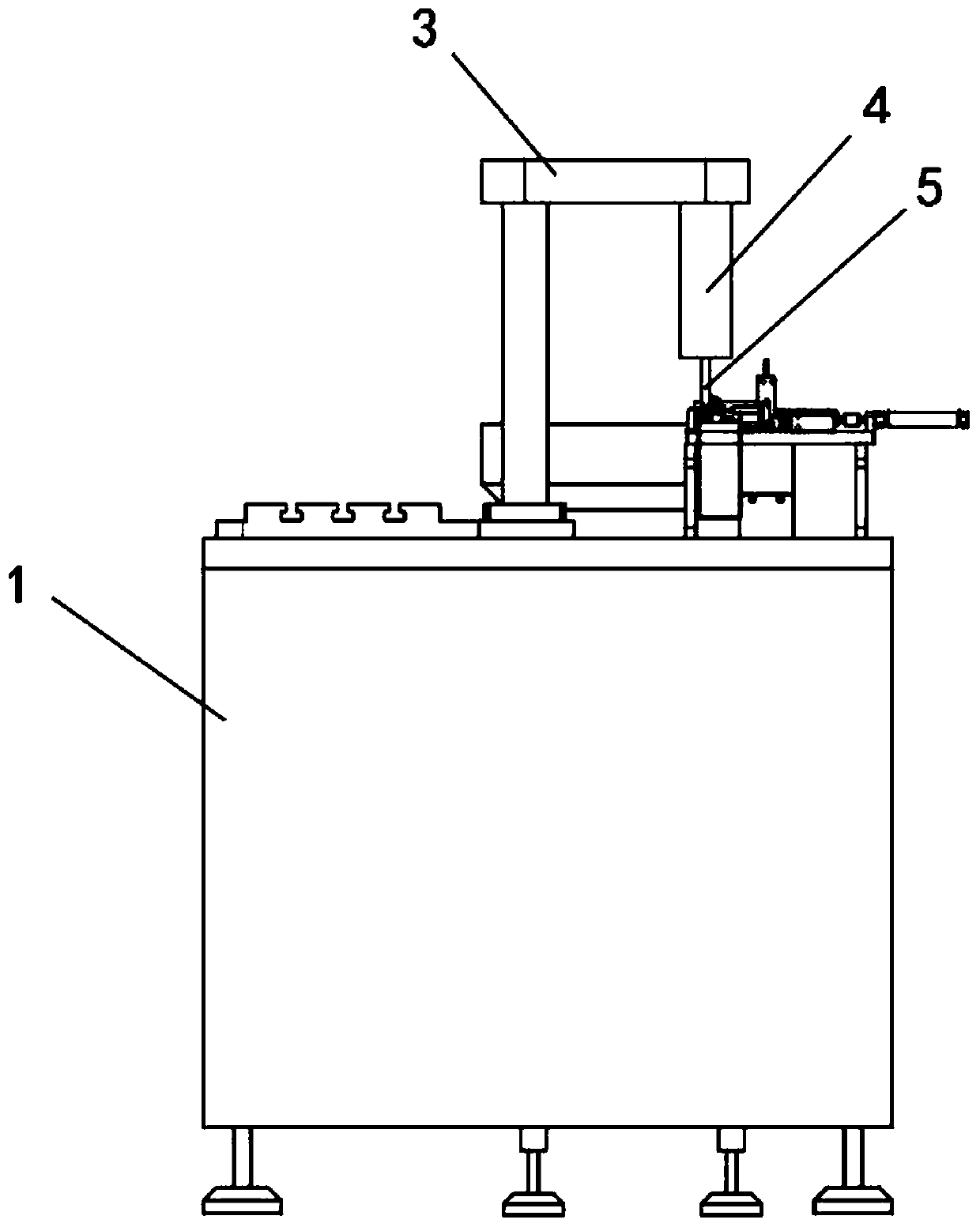 Rivet vibration feeding equipment for riveting machine core connecting rods and use method thereof