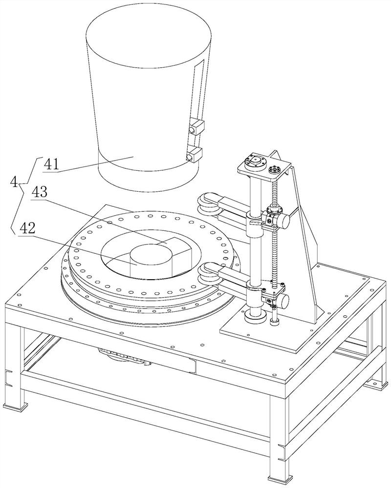 Large-sleeve pipe bending equipment and implementation method thereof