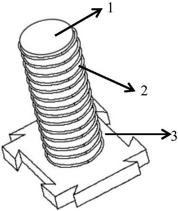 Array antenna source for transient electromagnetic tunnel advanced detection