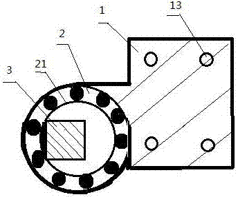 refrigerator door hinge