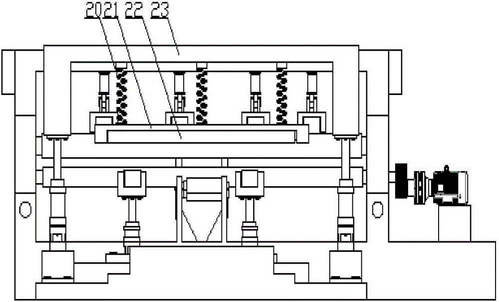 Three-roll plate rolling machine for large ships