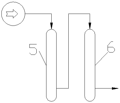 Desulfurization purification method for blast furnace gas