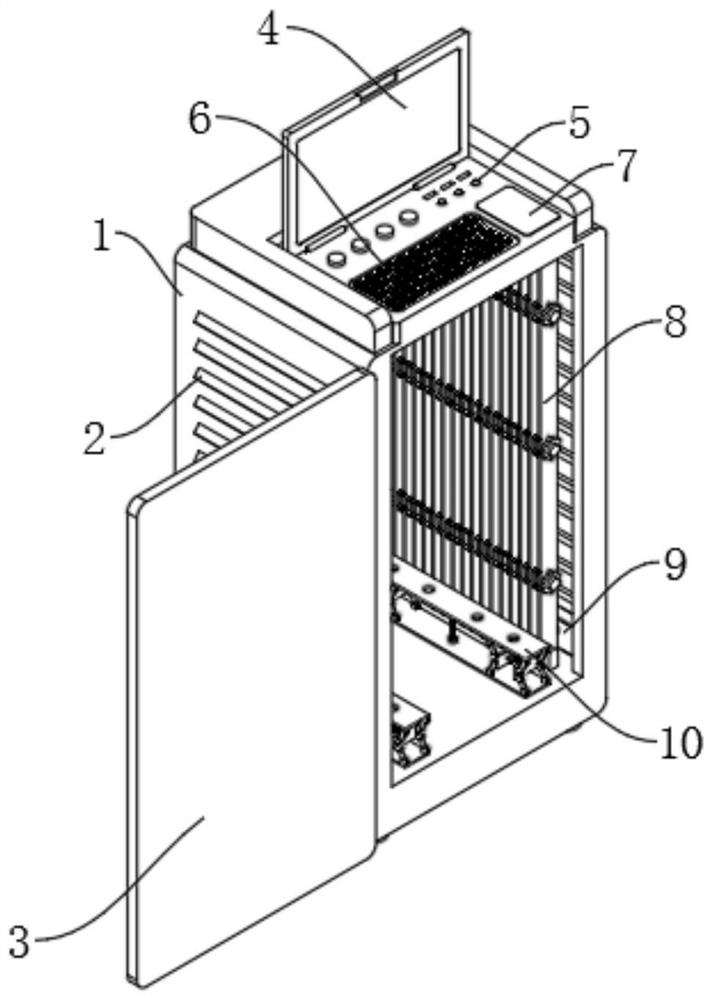 Computer control device and control method of product processing equipment