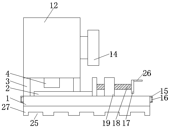 Perforating device for hardware die