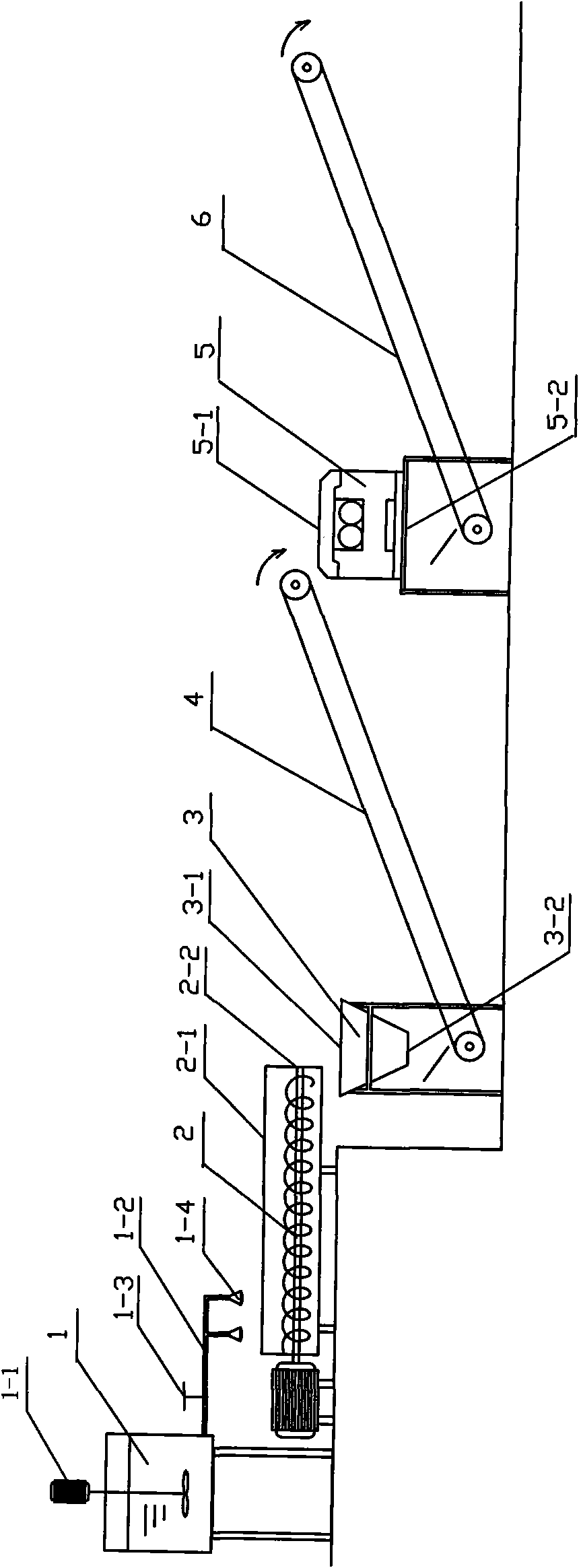 Cheto-type bentonite sodium modification method and device thereof