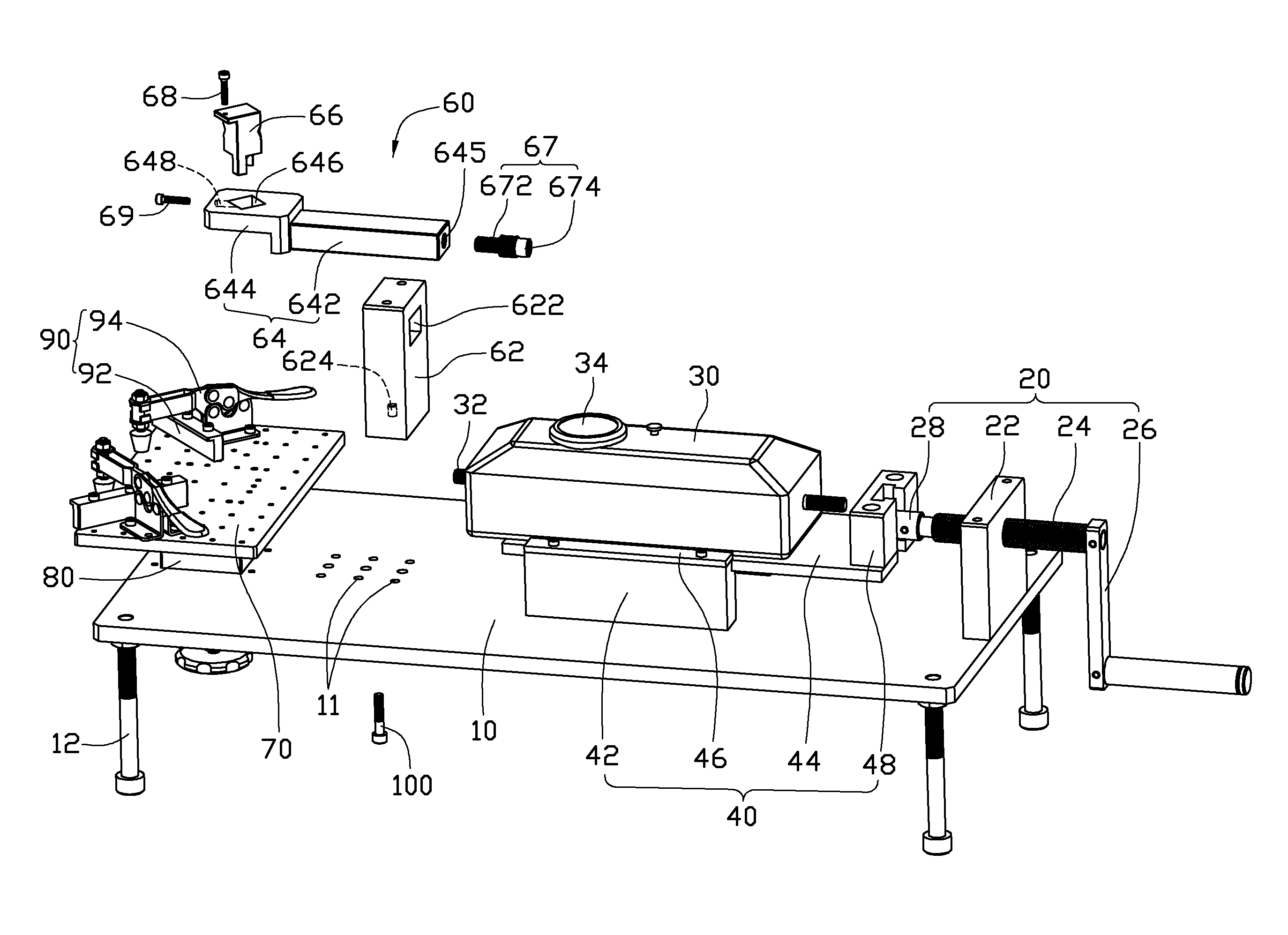 Apparatus for testing object strength