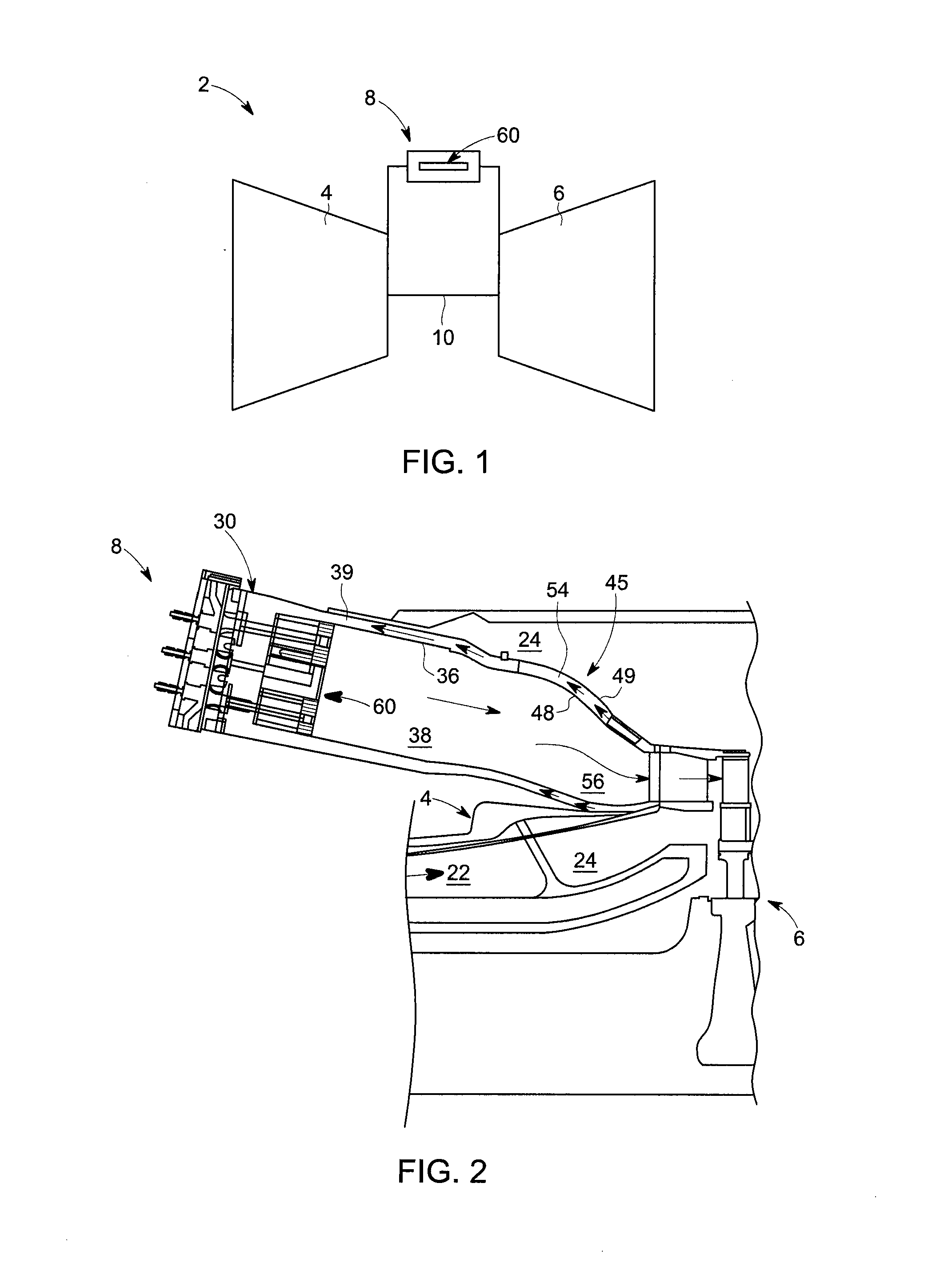 Turbomachine combustor nozzle including a monolithic nozzle component and method of forming the same