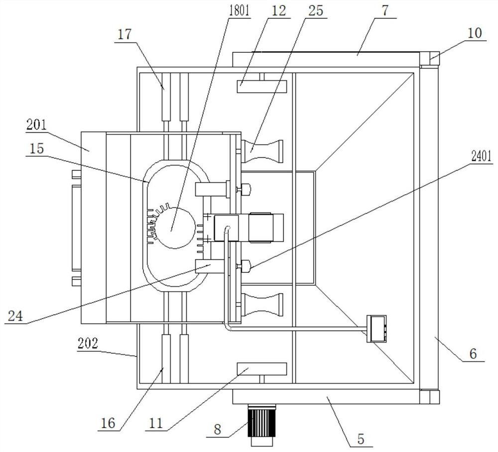 Double-station environment-friendly flushing equipment for discharged PVC pipes