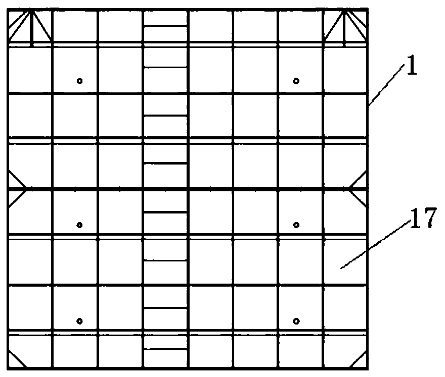 Dam concrete steel formwork structure and construction and installation method thereof