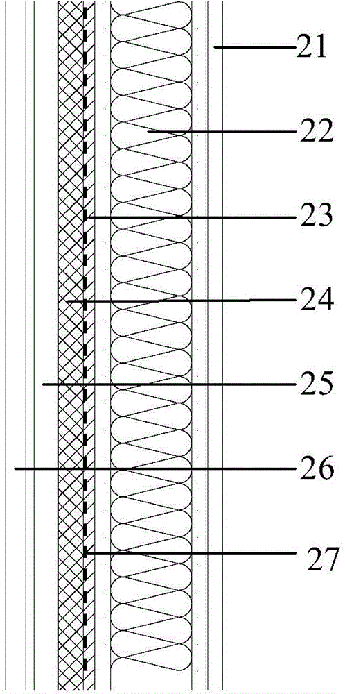 Wall ventilating system for cold-formed thin-walled steel house