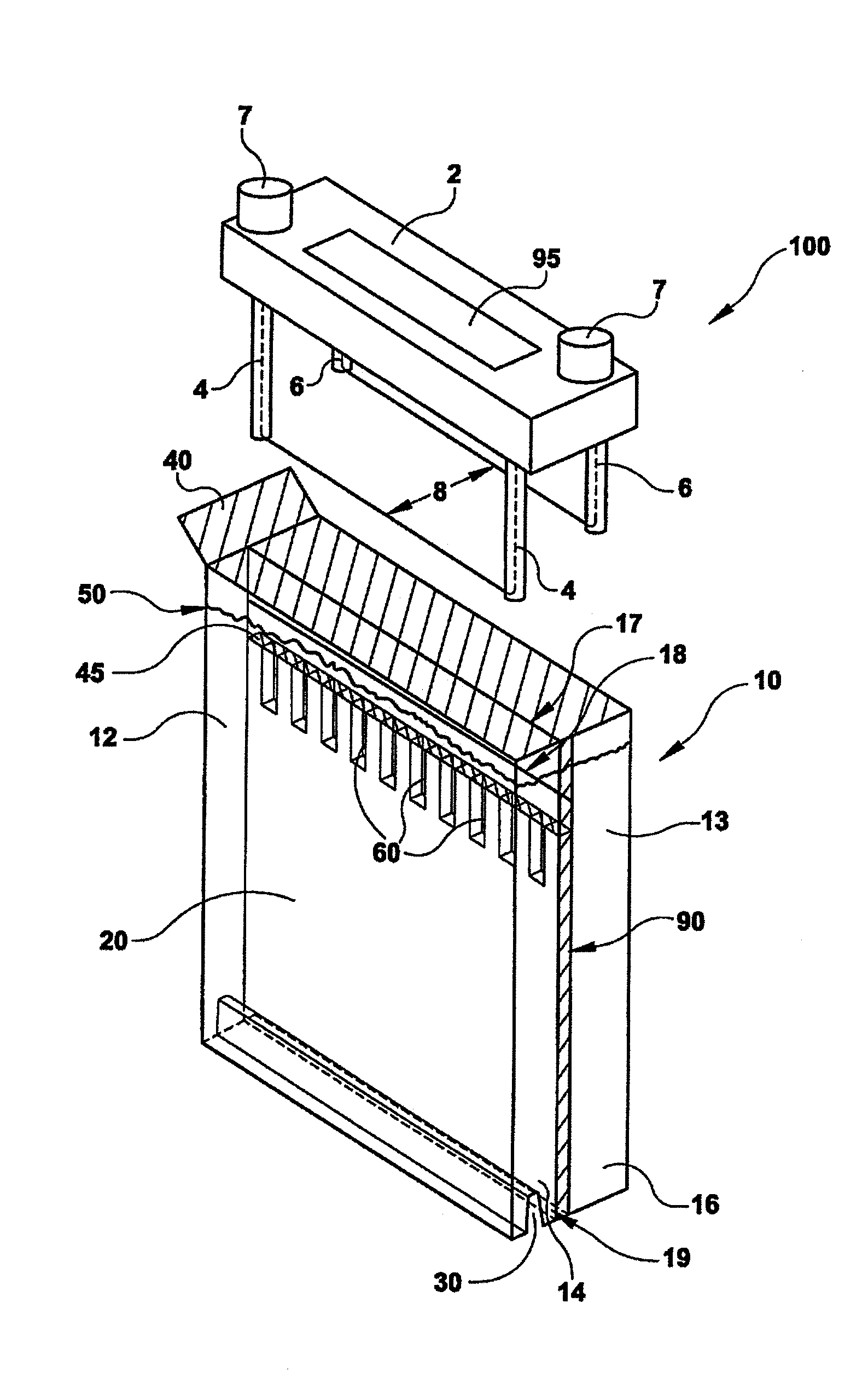 Monolithic electrophoresis gel system