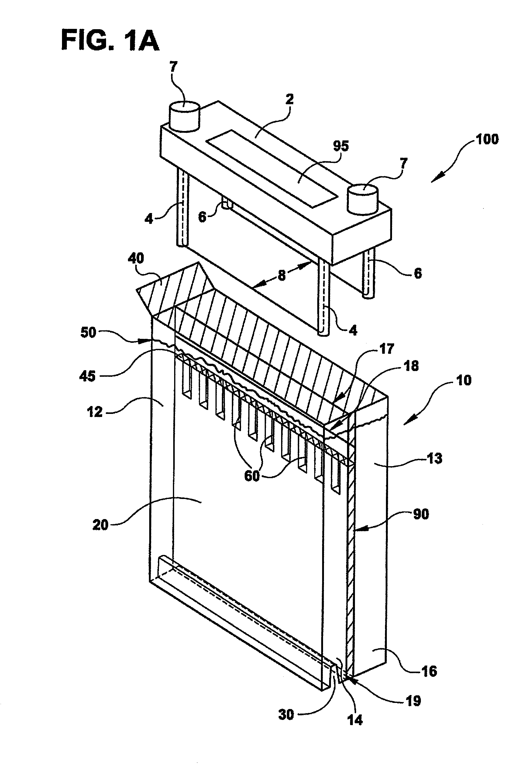 Monolithic electrophoresis gel system