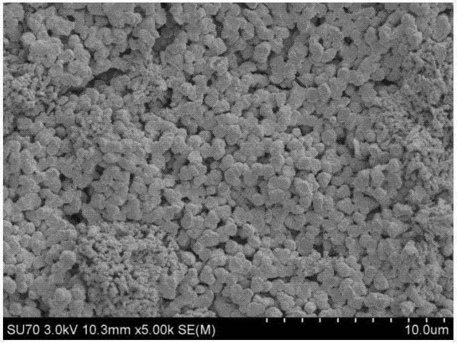 Preparation method for copper aluminate spinel porous block