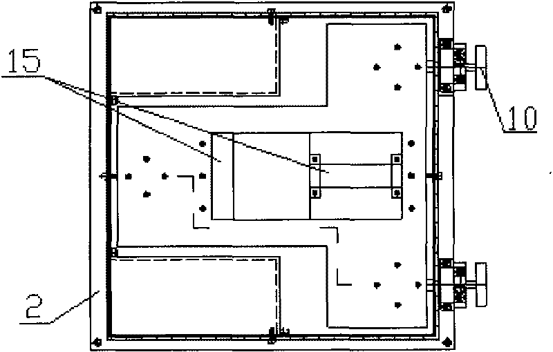 Large-scale turning axle verticality detection device and method